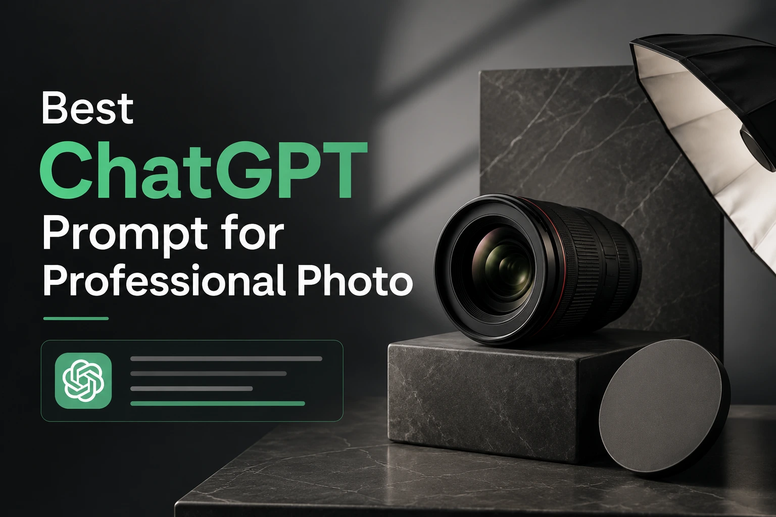 chatgpt prompt for professional photo