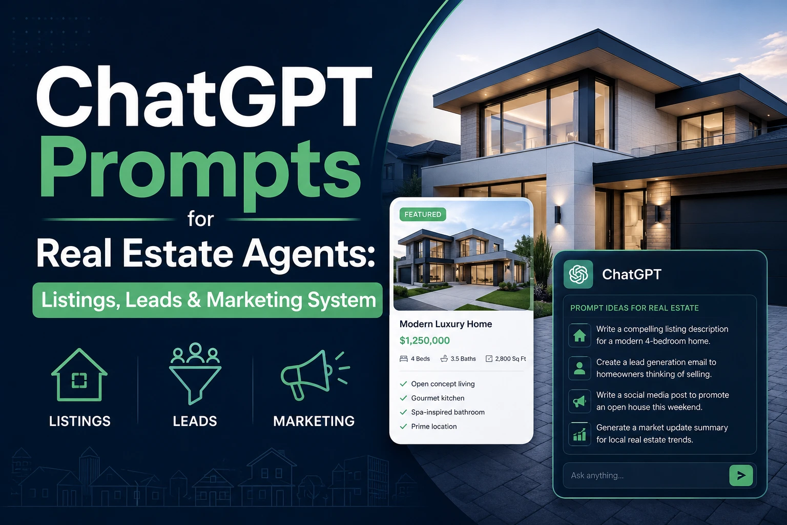 chatgpt prompts for real estate agents