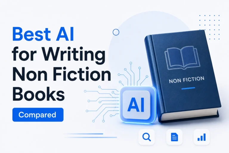 best ai for writing non fiction books